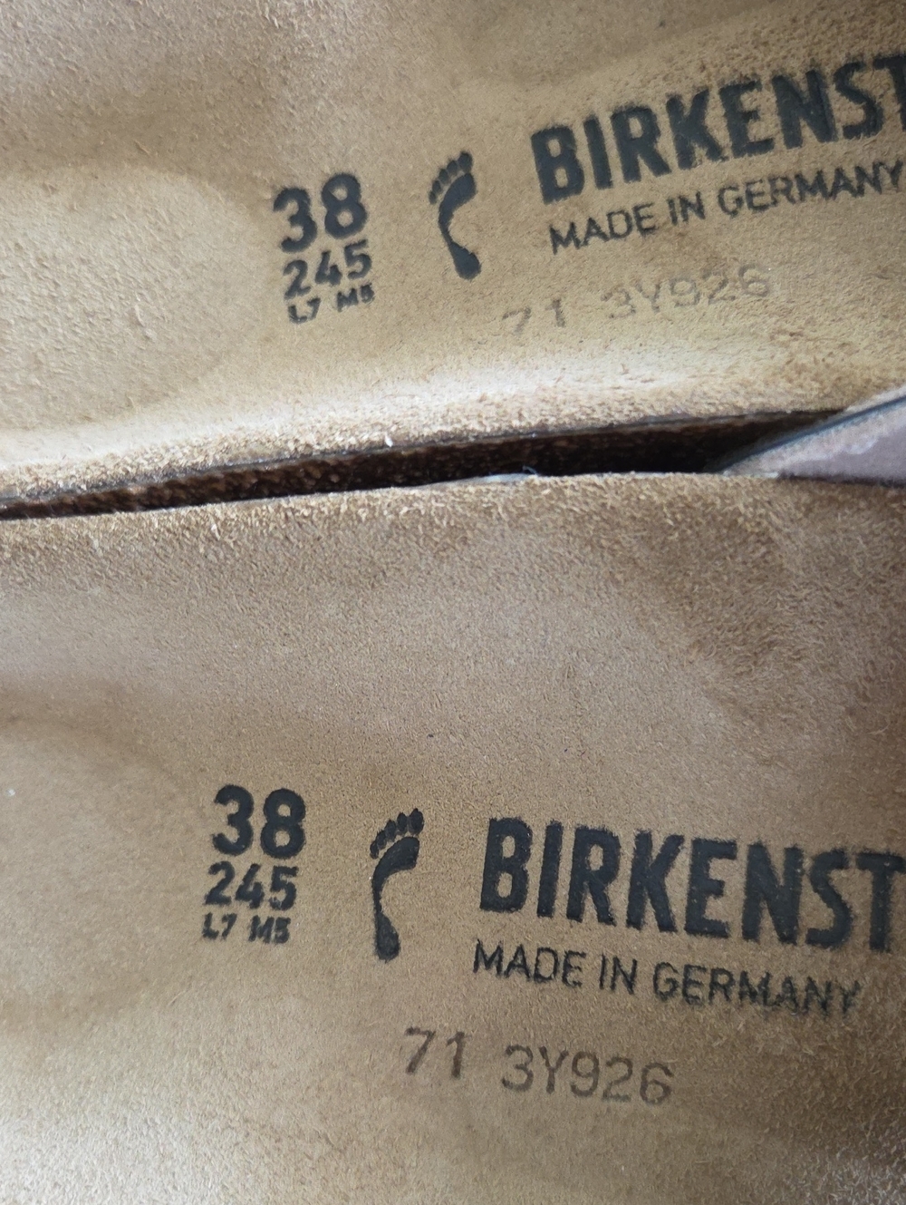 Brand New Birkenstock Catalina Metallic Bronze Single Strap Slide - Picture 3 of 7
